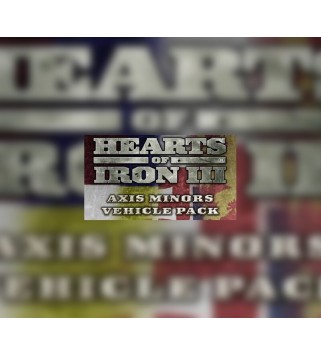 Hearts of Iron III - Axis Minors Vehicle Pack DLC Steam Key EUROPE